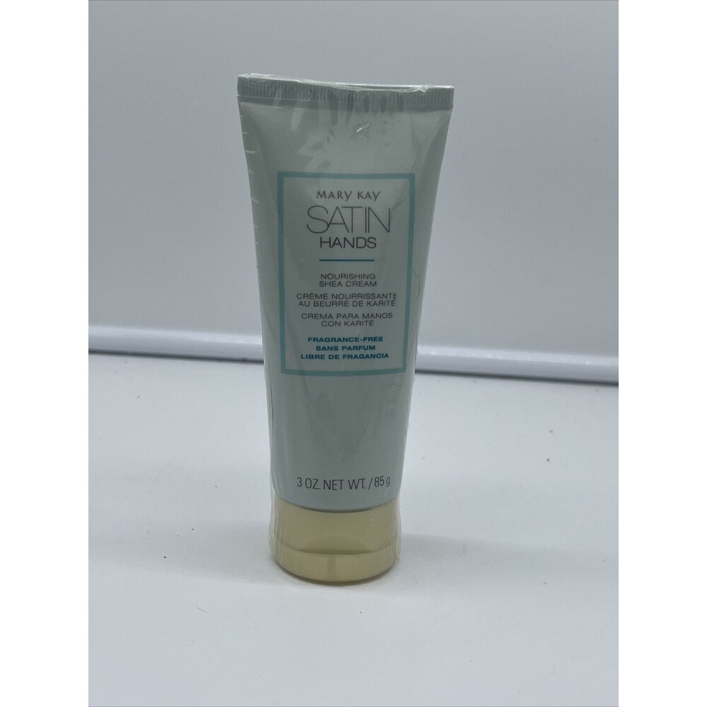 Mary Kay Fragrance-Free Satin Hands Nourishing Shea Cream ~ New ~ Sealed ~ 3 oz